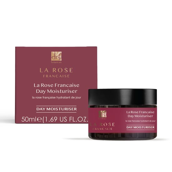 Dr. Botanicals La Rose Francaise Anti-Ageing Dagcrème, Nachtcrème en Gezichtsserum - Image 4