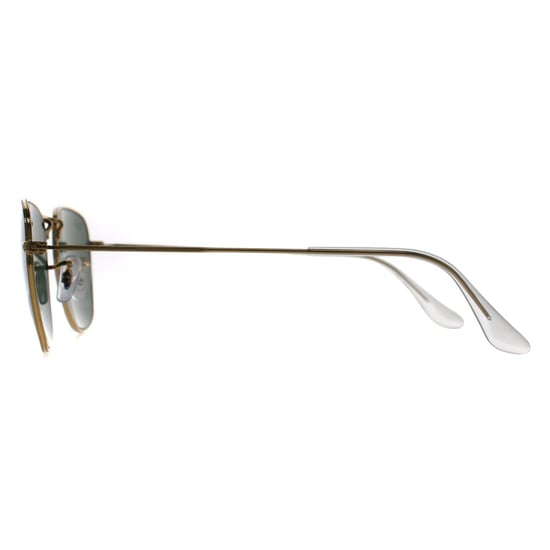 Ray-Ban Vierkant Unisex Goud G-15 Groen RB3857 Frank - Image 3