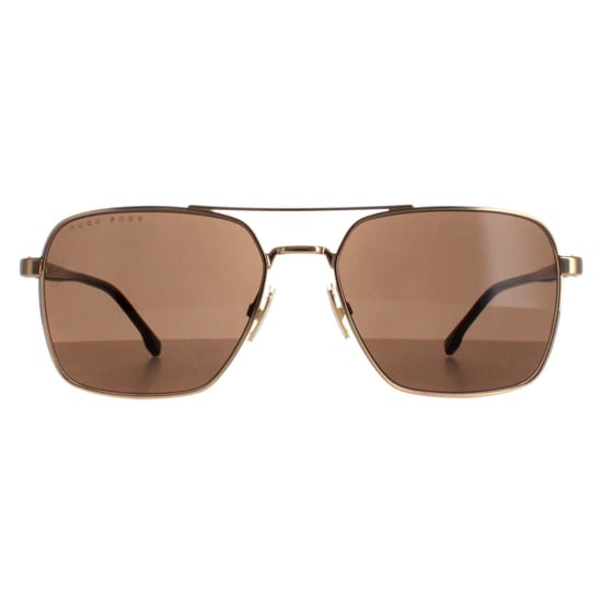 Hugo Boss Aviator Mannen Rose Gold Brown 1045/s/it - Image 1