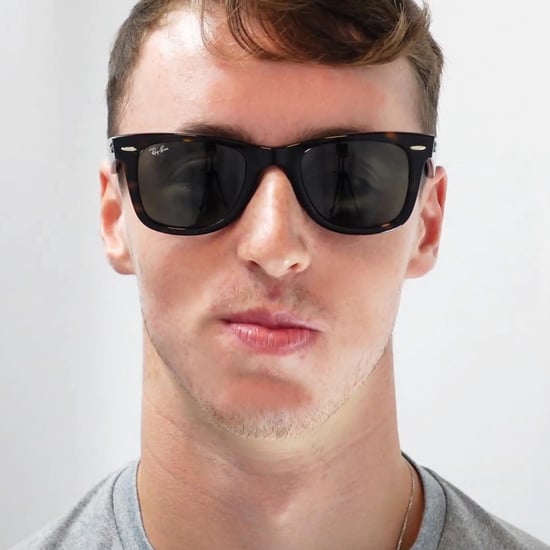 Ray-ban rechthoek unisex Havana bruine gradiënt zonnebril - Image 5