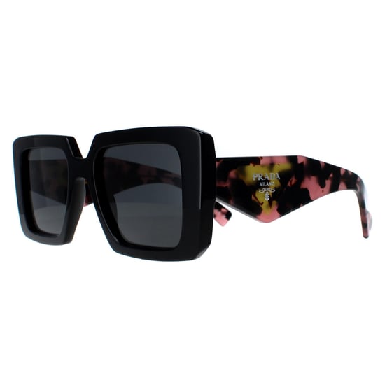 Prada PR23YS 1AB5S0 zwarte donkergrijze zonnebril - Image 2