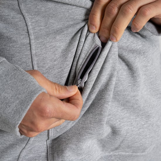 Craghoppers Heren Workwear Oulston Hoodie (Zachtgrijs mergel) - Image 6