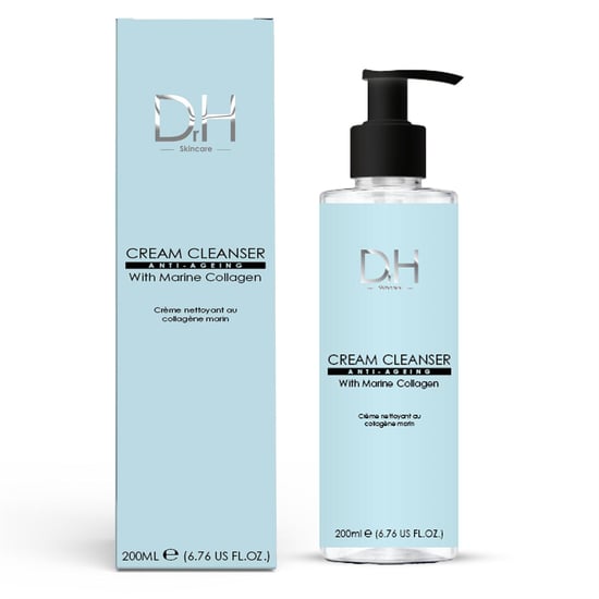 Dr H Anti-aging reinigingscrème met marine collageen 200 ml - Image 1