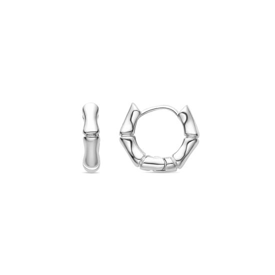 Luxenter Layen Oorbellen met Rhodium Plated Briljant Zirkonia - Image 1