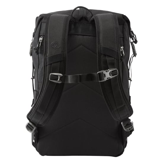 Craghoppers Kiwi Classic Roll Top rugzak (Zwart) - Image 3