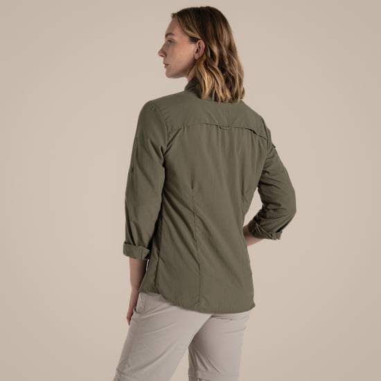 Craghoppers Dames/Dames Adventure III Nosilife Shirt Met Lange Mouwen (Wilde olijf) - Image 3