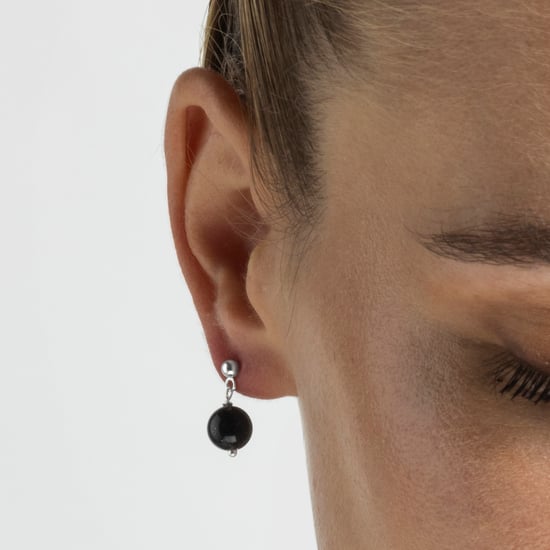Luxenter Coleki oorbellen rhodium afwerking - Image 3