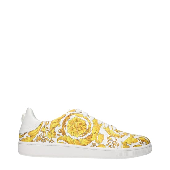 Versace Witte Leren Sneakers - Image 1