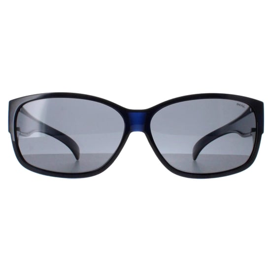 INVU Rechthoek Unisex Transparant Blauw Gepolariseerd E2401 - Image 1