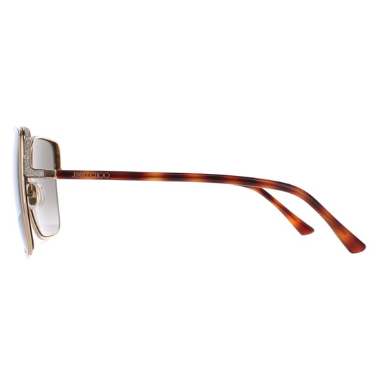 Jimmy Choo ALIANA/S 06J HA goud havana bruin gradiÃ«nt zonnebril - Image 3