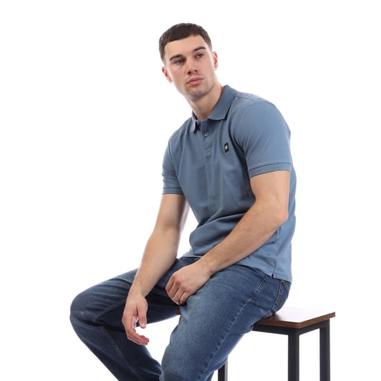 Weekend Offender Heren Barnum Poloshirt (Blauw) - Image 4