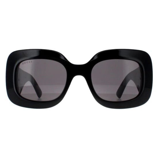Gucci vierkant dames zwart met zilvergrijs GG1695S - Image 1