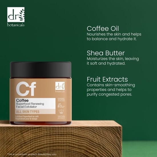 Dr. Botanicals Koffie-vernieuwende anti-aging gezichtsscrub 60 ml - Image 2