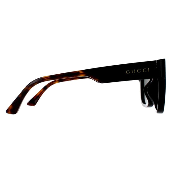 Gucci Square Heren Zwart met Havana Grijs GG1670SK - Image 4