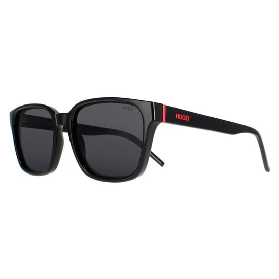 Hugo van Hugo Boss Rectangle Mens Black Gray Blue Hg 1162/S - Image 2