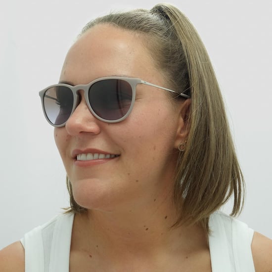 Ray-Ban Zonnebril Erika 4171 600068 Donker Rubberen Zand Bruin Verloop - Image 6