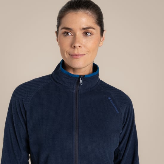 Craghoppers Dames/Dames Belfairs Nosilife Full Zip Golf Fleece (Blauwe Marine) - Image 5