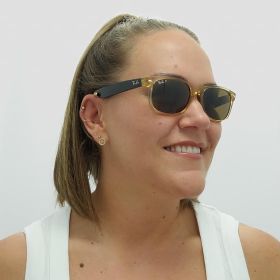 Ray-ban rechthoek unisex honing kristal bruin gepolariseerde zonnebril nieuwe wayfarer rb2132 - Image 6