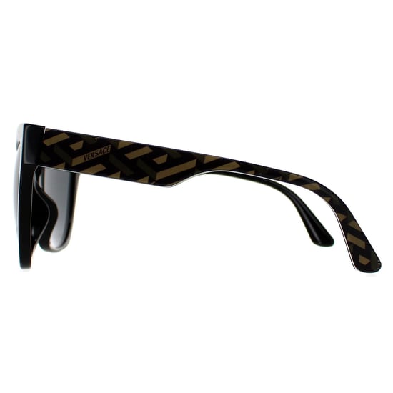 Versace VE4417U 535887 zwart patroon donkergrijze zonnebril - Image 3
