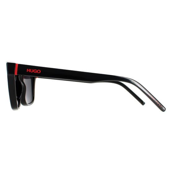 Hugo van Hugo Boss Rectangle Mens Black Gray Blue Hg 1162/S - Image 3