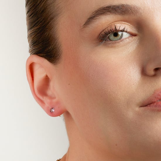 Luxenter oorbellen, 925 sterling zilver en 18K vergulde amethist zirkonia oorbellen - Image 4