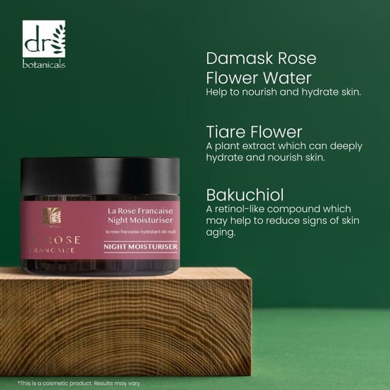 Dr. Botanicals La Rose Francaise Anti-Ageing Nachtcrème 50 ml - Image 2