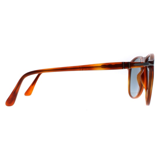 PERSOL Zonnebril 9649 96/56 Terrië Di Siena Schildpad Blauw - Image 4