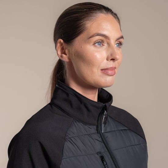 Craghoppers Dames/Dames Expert Compresslite Hybride Jas (Zwart) - Image 4