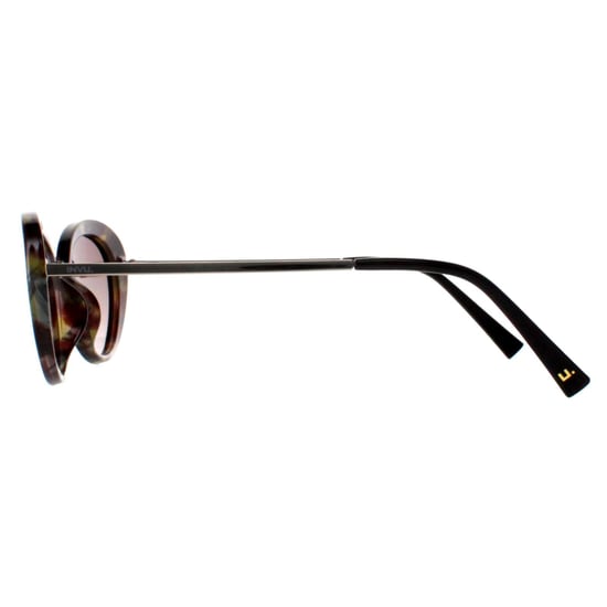 INVU Oval Womens Cloud Brown Sage Tortoise Brown Polarized B2108 - Image 3