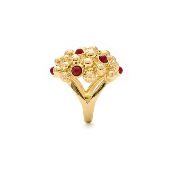 Luxenter ring afgewerkt in 18k geel goud - Xiglor - Image 3