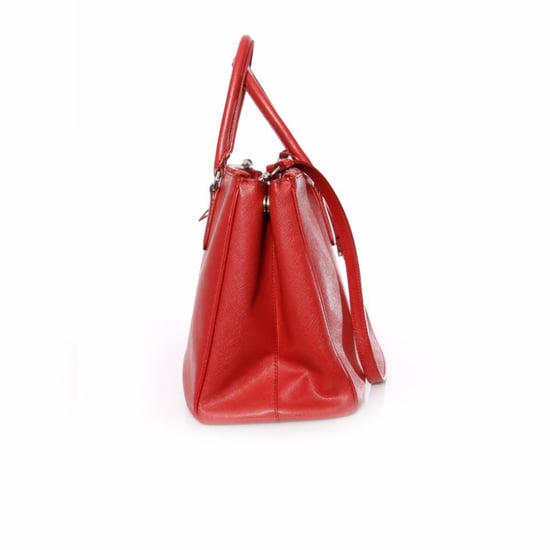 Prada, Galleria handtas in rood saffiano leer. - Image 3