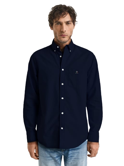 Enzo heren Regular Fit Oxford overhemd - Image 1