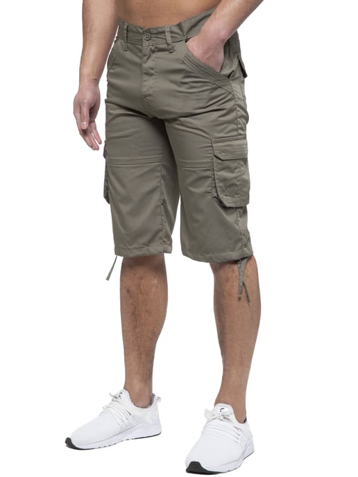 Enzo | Heren Cargo Combat Shorts - Image 1