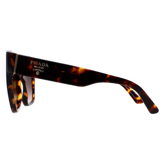 Prada PR17ZS VAU6S1 honing schildpad bruin gradiënt zonnebril - Image 3