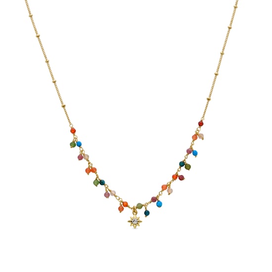 Luxenter Lision 18k goud afgewerkt collier - Image 1