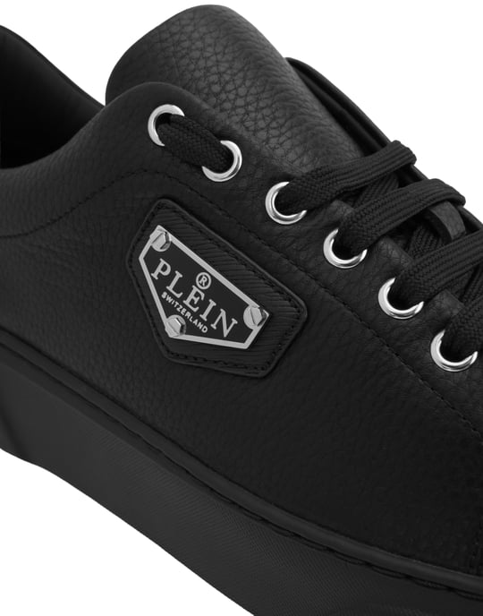 Leather Lo-Top Sneakers Iconic Plein - Image 2