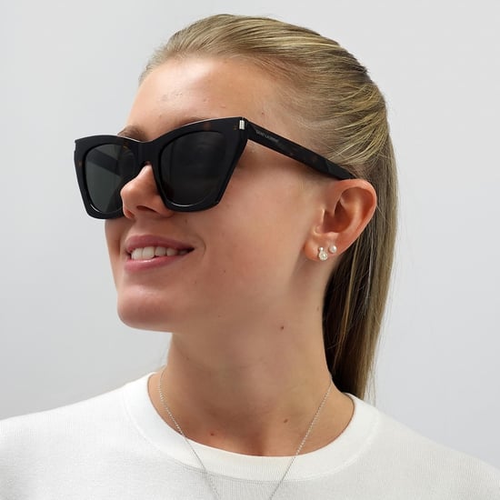 Saint Laurent zonnebril SL 214 Kate 006 Havana Gray - Image 6