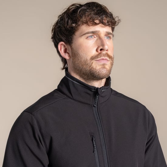 Craghoppers Heren Expert Soft Shell-jasje (Zwart) - Image 6