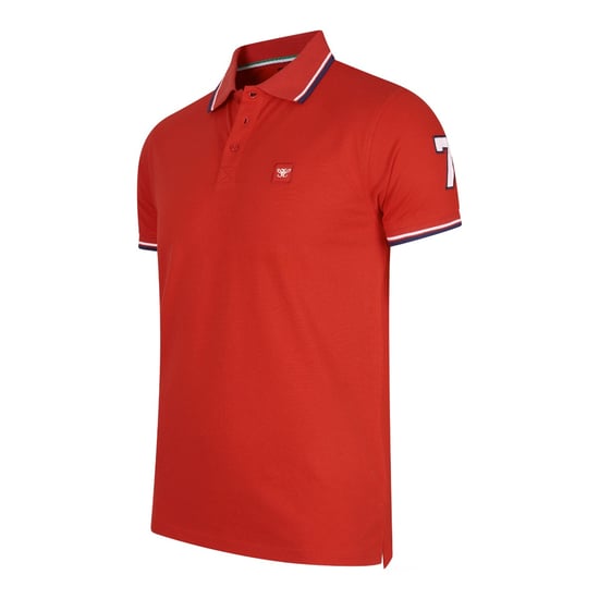 Cappuccino Italia Polo SS Polo Applique Pique Rood - Image 2