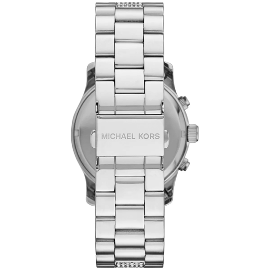 Michael Kors MK5825 Runway Chronograaf Dames Zilveren Horloge - Image 2