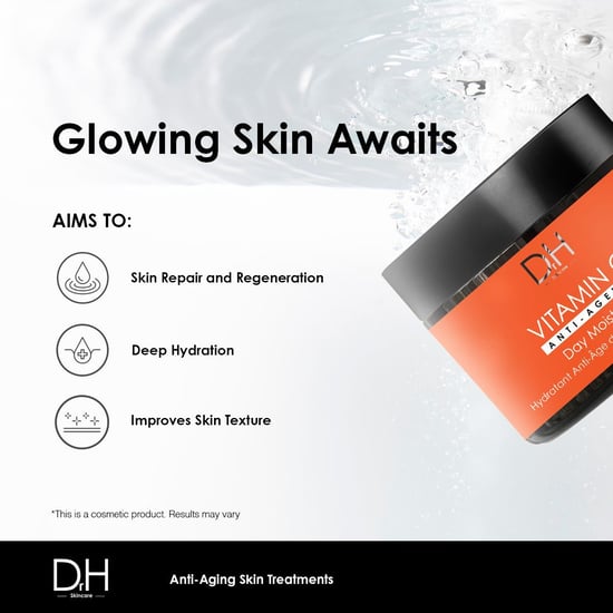 Dr H Vitamin C Anti-Ageing Day Moisturiser 60ml - Image 4