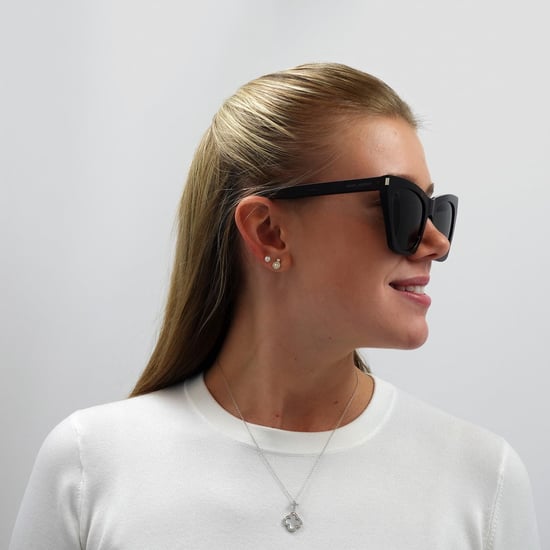 Saint Laurent zonnebril SL 214 Kate 006 Havana Gray - Image 5