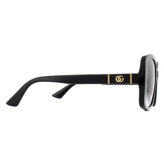 Gucci zonnebril GG0762S 001 Zwart grijze gradiënt - Image 4