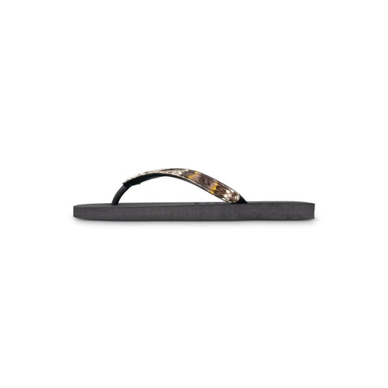 Python Taupe Flip Flop Zwart - Image 2