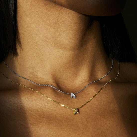 Luxenter, alfabet ketting in 925 sterling zilver en veelkleurige zirkonia met 18 karaat geel vergulde afwerking - Image 4