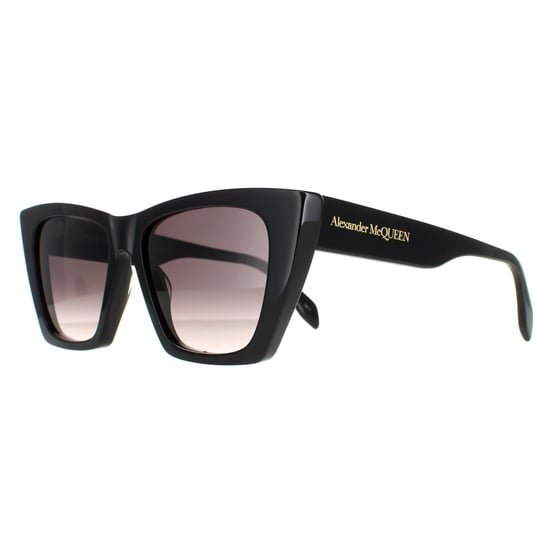 Alexander McQueen Cat Eye Dames Zwart Grijs AM0299S - Image 2