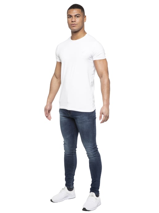 ETO Heren Slim Skinny Fit Stretch Jeans - Image 6