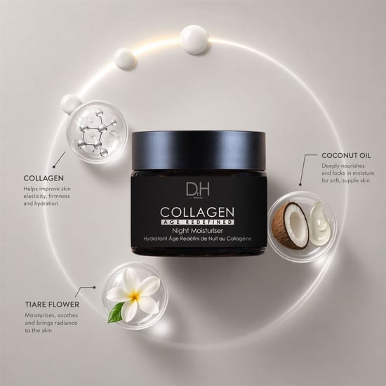 Dr H Collagen Anti-Ageing Night Moisturiser 60ml - Image 6