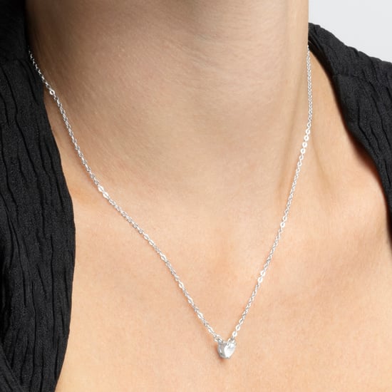Luxenter, eqoyi halsketting in 925 sterling zilver en glanzend gerhodineerde cubic zirconia - Image 3