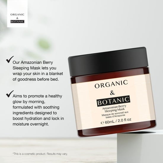 Organic & Botanic Amazone bessen anti-aging slaapmasker 60 ml - Image 2